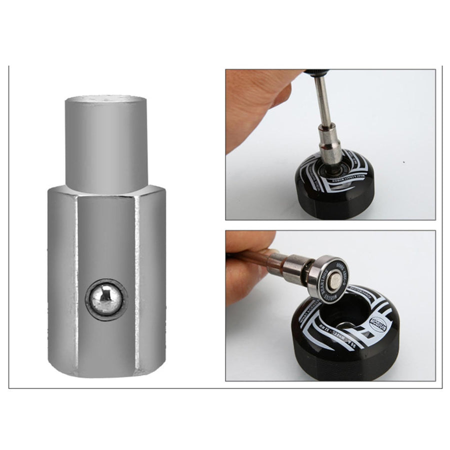 Skate Tool All-in-One, Multi-Function Portable Skateboard T Tools Accessory - with T-Type Allen Key and L-Type Phillips Head