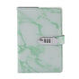 3 pcs Marble Diary with Lock, 100 Pages College Ruled Secret Journal with Lock, Waterproof Diary with Lock, Journal with Lock