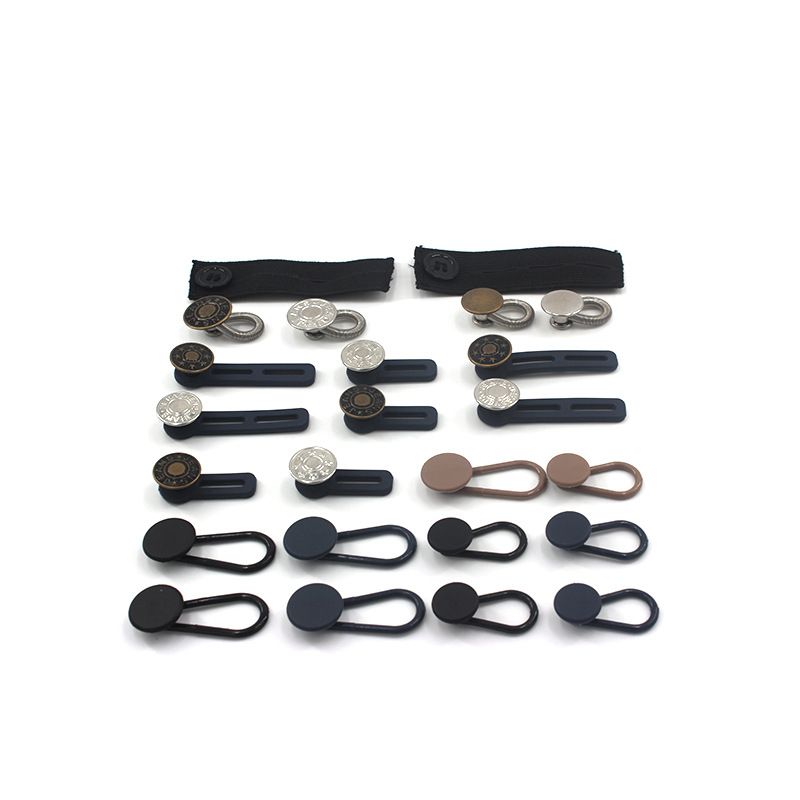 Elastic Waist Extenders for Pants, 24 PCS Waist Band Extenders Adjustable for Women and Men, Jeans, Dress, Elastic Button