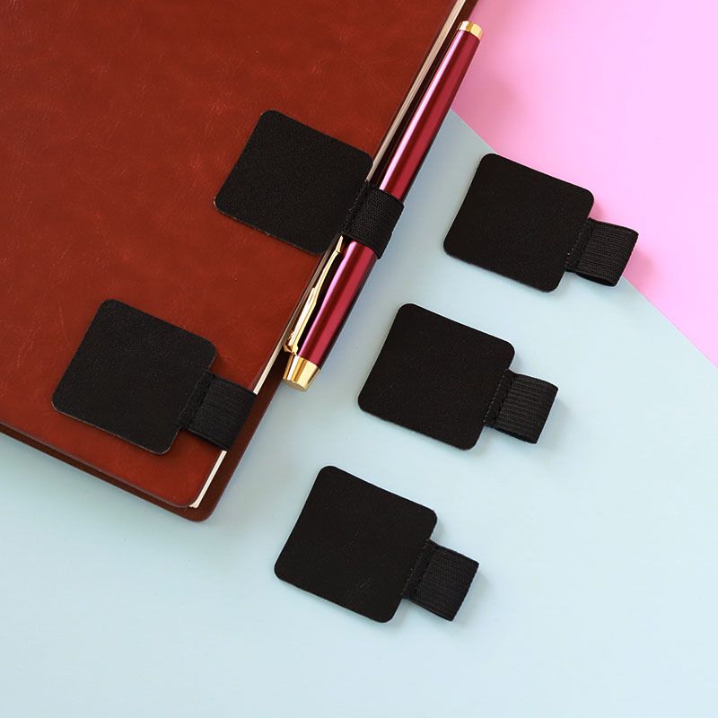 5Pack Notebook Pen Loop Holder Self-Adhesive Pen Holder Pencil Holders Elastic Loop Designed for Notebooks Journals