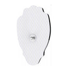 15-Pack Large Electrode Pads（3 different shapes）white Reusable Electrodes Pads for Massager and Muscle Stimulation