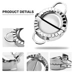 Dumpling Maker Stainless Steel Dumpling Maker Ravioli Wonton Press Dumpling Making Device Machine (Small)