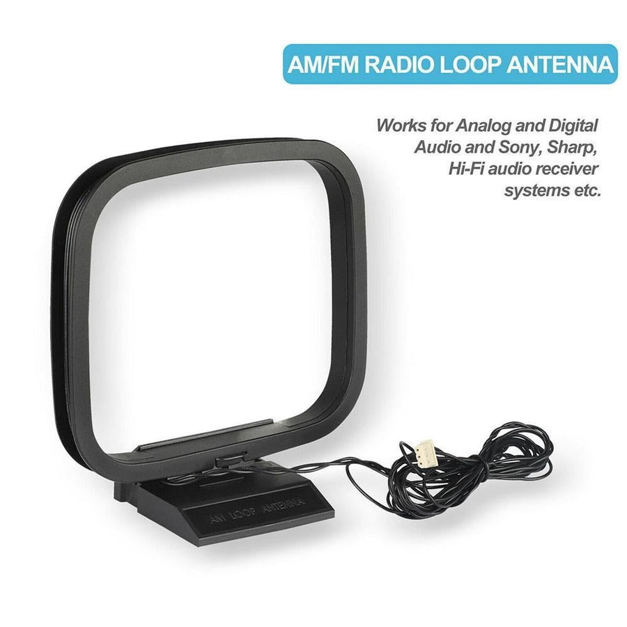 Universal Loop Antenna Connector Wire For Audio Receiver System Portable Lcc L6Q2