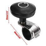 Car Steering Wheel Knob Spinner Handle Ball, Black Universal Car Heavy Duty Steering Wheel Knob Spinner Handle Ball, Steering Wheel Spinner Knob,Steering Wheel Knob, Spinner Knob
