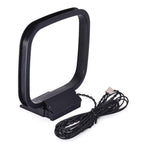 Mini Universal FMAM Loop Antenna For Receiver Stereo AV K0E6