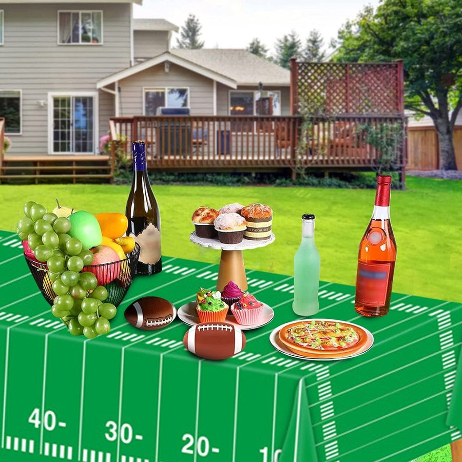 Table Cloth,Football Plastic Tablecloth 54