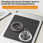 Magnetic Tablet Holder Wall Mount - Strong Adhesive Sticker for iPad & All Tablets, Thin, Light, Scratch-Resistant, Portable Stand