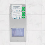 1Pack Wall Card Holder Plastic Material Grey Color for Storing Goods Cards in and Warehouses