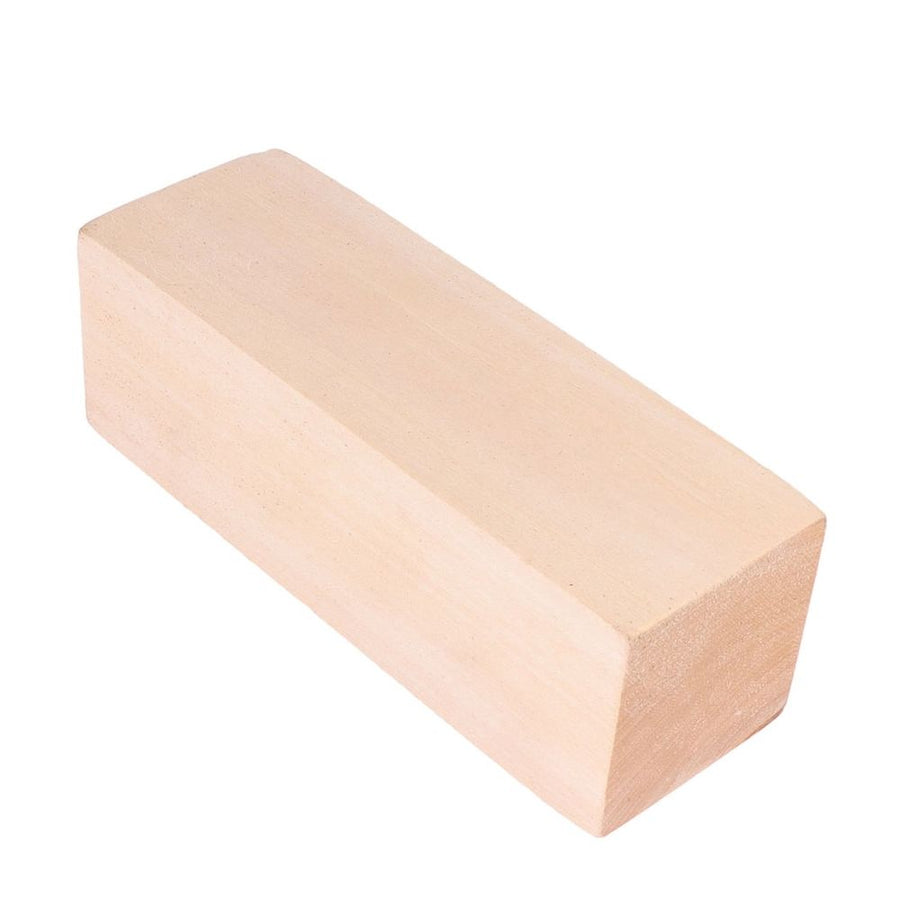 Khaki Wooden Blocks Smooth Unfinished Wood Pieces for DIY Craft Decoration and Painting