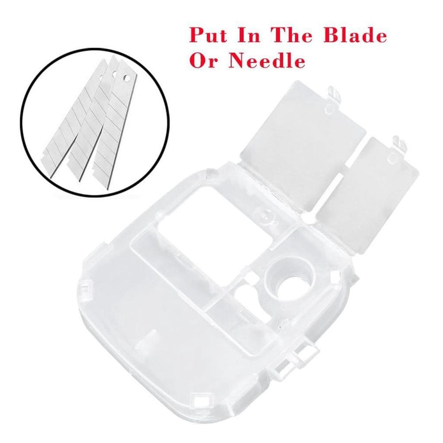 Sharps Disposal Containers, Sharp Container to Disposal , Biohazard Multiple-Use Needle Disposable, Puncture Resistant,Waste Bin