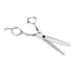 Lightweight Silver Steel Hairdressing Barbers Long Thick Hair Cutting Thinning