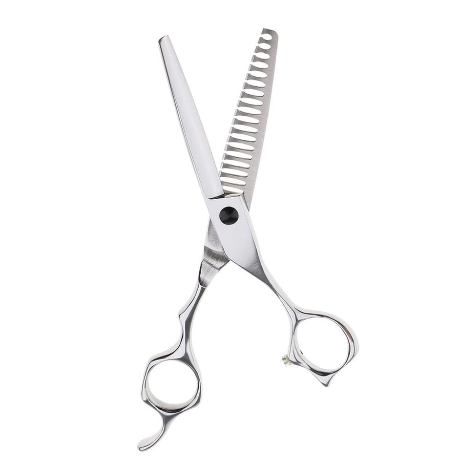 Lightweight Silver Steel Hairdressing Barbers Long Thick Hair Cutting Thinning