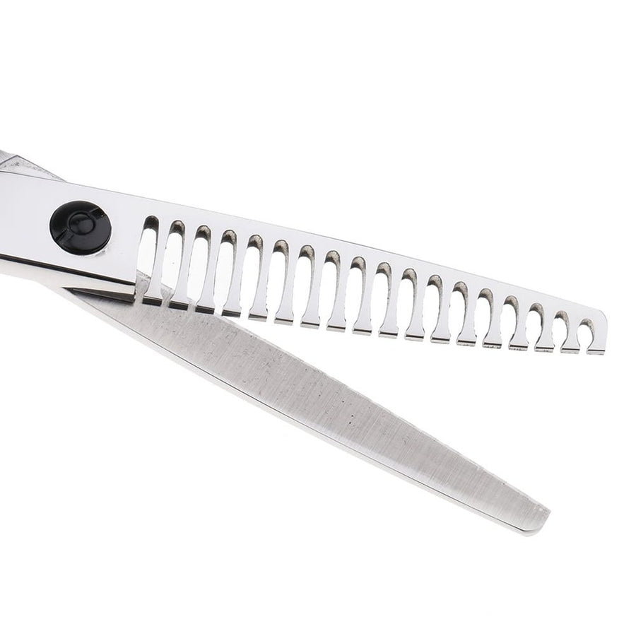 Lightweight Silver Steel Hairdressing Barbers Long Thick Hair Cutting Thinning