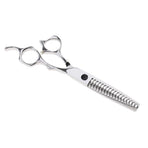 Lightweight Silver Steel Hairdressing Barbers Long Thick Hair Cutting Thinning