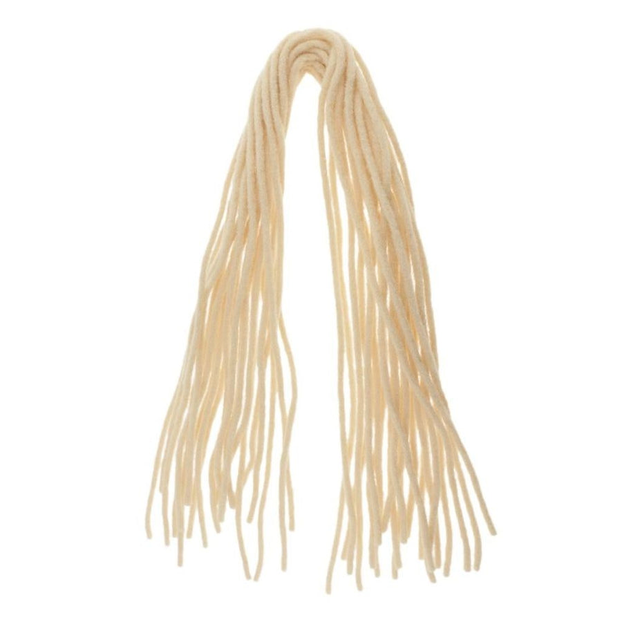 20Pcs Heat Resistant Synthetic Braiding Hair Dreadlocks Extension Braid Beige