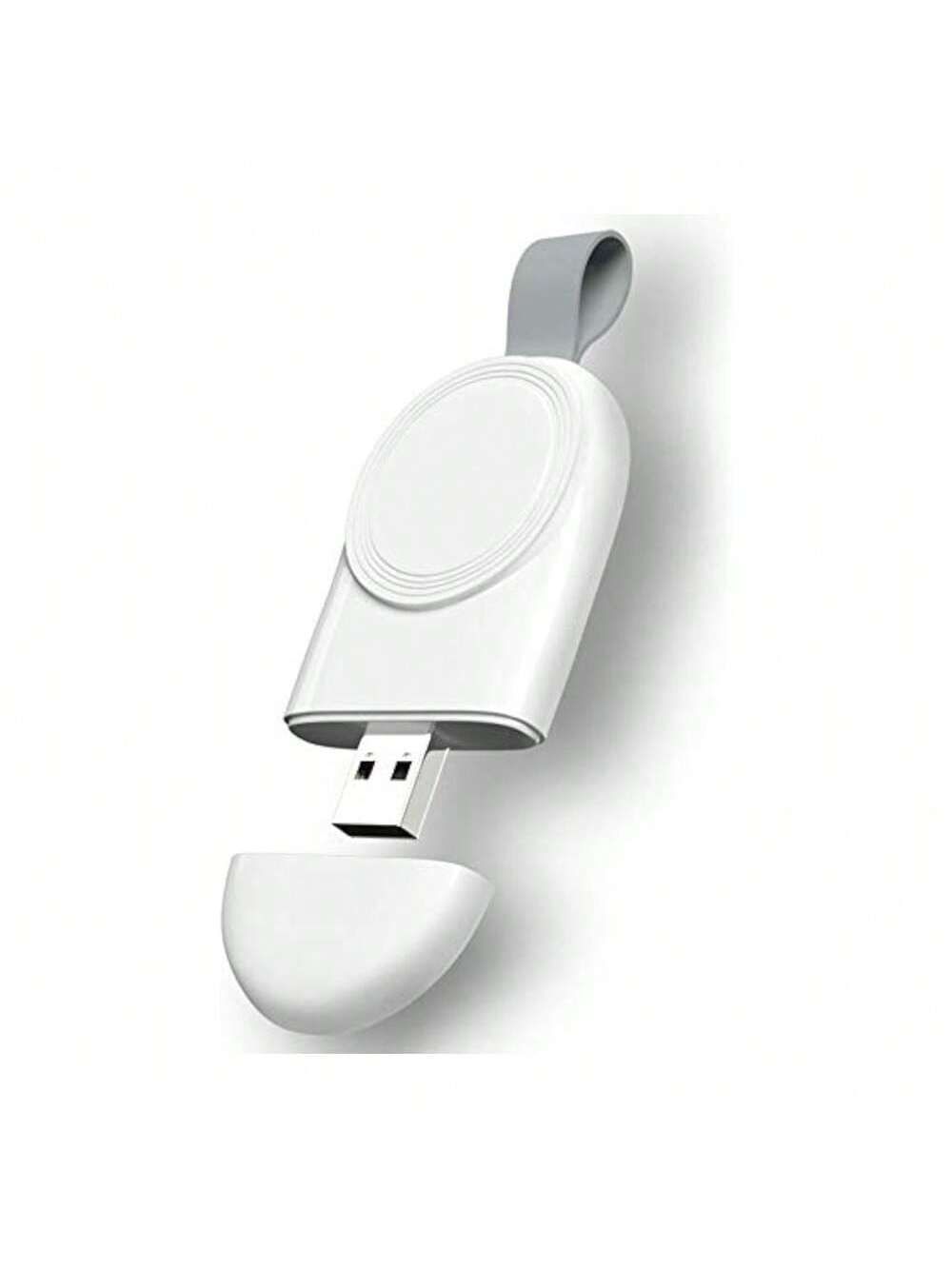 1Pc Usb Charger Compatible With Apple Watch Magnetic Travel Wireless Charger Compatible With Apple Watch Series Ultra 9 8 7 6 Se 5 4 3 2 44Mm 42Mm 40Mm 38Mm Suitable For Office