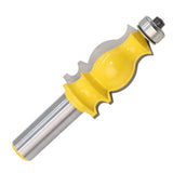 1/4 Inch Shank Cove Box Router Bit Set Solid Double Flute Nose Bits Woodworking Tools - 1/4