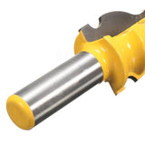 1/4 Inch Shank Cove Box Router Bit Set Solid Double Flute Nose Bits Woodworking Tools - 1/4