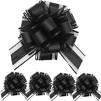 8PCS Large Pull Bows, 6 inches Bow for Gift Wrapping, Basket Decoration, Party, Birthday Gift, Wedding Ribbon Bow, Valentine's Day Gift Decoratio