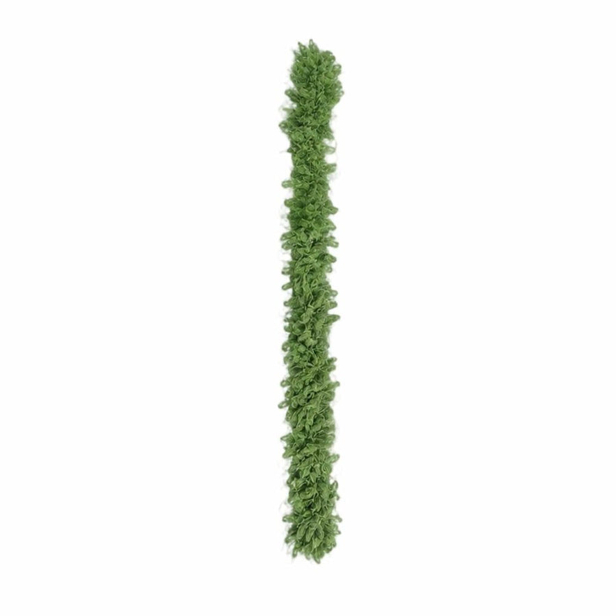 Artificial Moss garland 118 Inch Faux Moss Vine Flexible Greenery Strip for Christmas Mantel Table Wall Home Decor - Polyester Simulated Moss for Indoor Outdoor