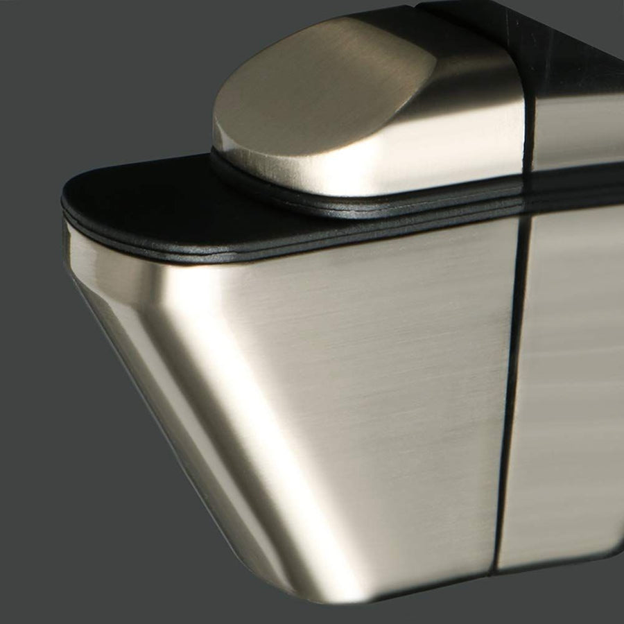 2 Pcs Adjustable Brackets Board/Glass Shelf Bracket Wall Mount Support Shelves Accessories,-2P Brushed Nickel