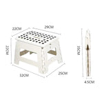 Handy Laundry Folding Lightweight Step Stool is Sturdy Enough to Support Adults and Safe Enough for Kids. Opens Easy with One Flip.