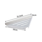Lavatory Bathroom Corner Stainless Steel Shelf Wall Mount Triangular, Soap Holder,Polished Bathroom tripod