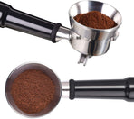 58mm Espresso Dosing Funnel, Stainless Steel Coffee Dosing Ring Compatible with 58mm Portafilter (58mm)