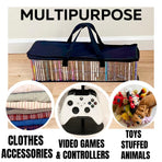 CD Storage Bags (4 Pack) Clear PVC Plastic Media Carrying Case with Zipper - Holds 400 CDs Total - Strong Handles