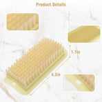 Heavy Duty Nail Brush Fingernail Scrub Brush, 2pc New Upgrade Durable Stiff Bristles Nail Scrub Brush, Clean More Efficiently