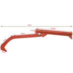 Timber Claw Hook, Carbon Steel Logging Cant Hook Log Roller Tool Useful Log Hauler for Timberjack (The Handle Does Not Contain)