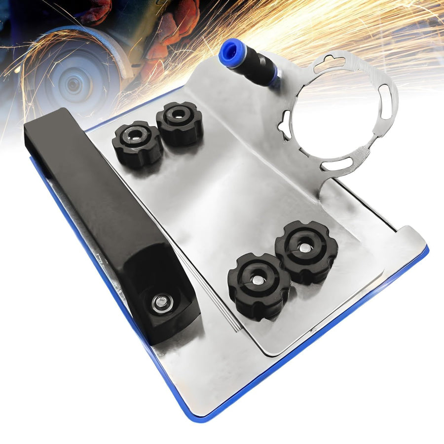 Angle Grinder Stand for Tile 45° Chamfer Cutting Chamfer Tool for Grinder with Water Pipe Interface 45 Degree Angle Cutting Tool