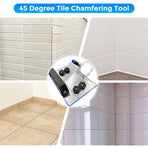 Angle Grinder Stand for Tile 45° Chamfer Cutting Chamfer Tool for Grinder with Water Pipe Interface 45 Degree Angle Cutting Tool