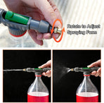 Handheld Sprayer - High Pressure Air Pump Manual Sprayer with Adjustable Nozzle - Garden Pump Sprayer -Hand Pump Sprayer Pressure