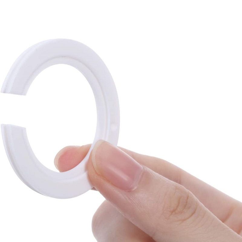 E27 to E14 Lamp Shade Reducing Ring, 10 Pack Lamp Holder Adapter Ring Converter Reducer Fitting Light Fixtures Replacement, White