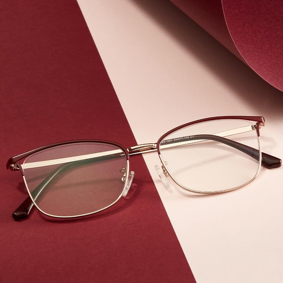 Anti Eyestrain Reading Glasses Oversized Computer Readers Anti Blue Light Flat Light Mirror Presbyopic Glasses