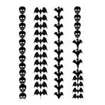 Halloween Non-Woven Bat String-4 Pcs Halloween Decorations, for Decoration Bar Party Holiday Pendant