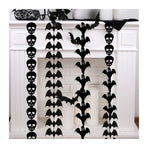 Halloween Non-Woven Bat String-4 Pcs Halloween Decorations, for Decoration Bar Party Holiday Pendant
