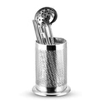 Utensil Holder Stainless Steel Flatware Container for Spatula Sets Gadgets,Flatware Caddy for Cutlery Spoon Fork Kitchen