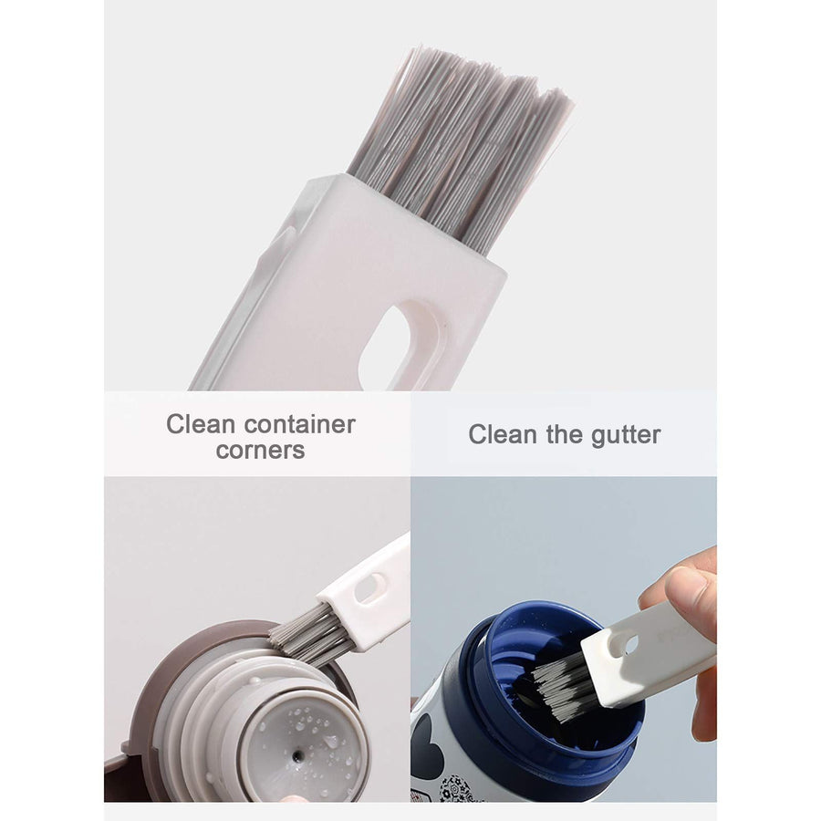 Tiny Cleaning Brush-Mini Multi-Functional Crevice Cleaning Brush, Water Bottle Cleaning Tools for Bottle Cup2Pack