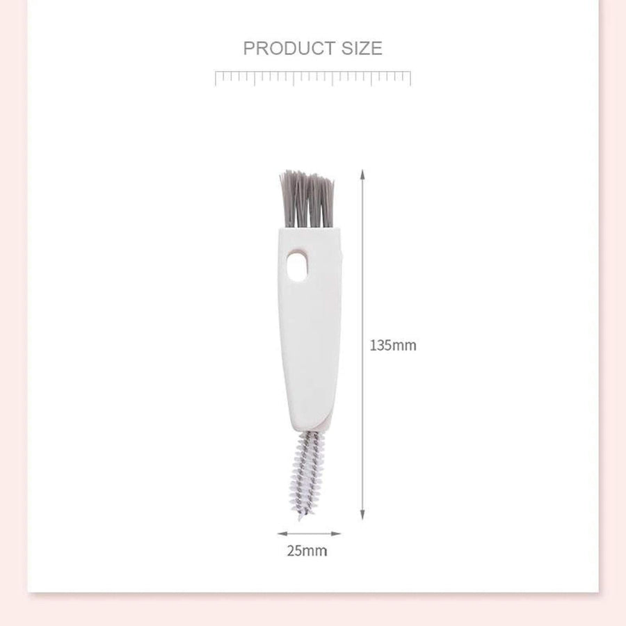 Tiny Cleaning Brush-Mini Multi-Functional Crevice Cleaning Brush, Water Bottle Cleaning Tools for Bottle Cup2Pack