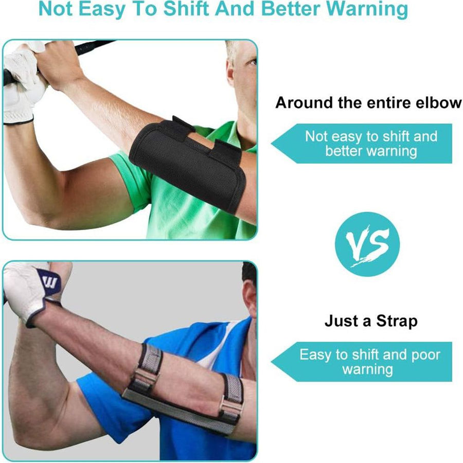 Golf Training Aid Golf Swing Posture Elbow Brace Corrector Alignment Guide Training Support Tool for Golf Novice Practice