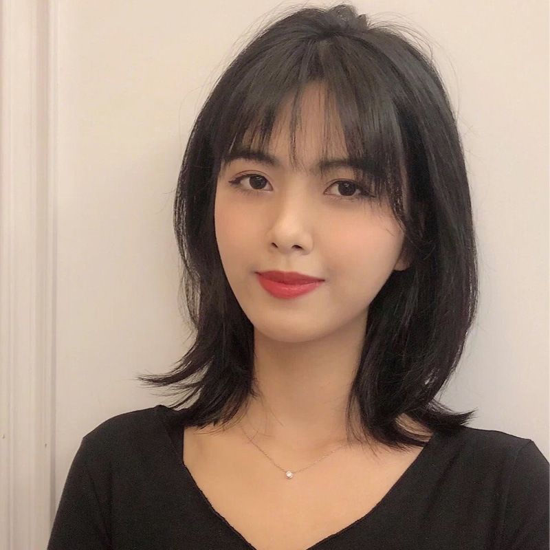 Women's Wig Long Hair Inner Buckle Collarbone Hair Cover Adjustable And Slanting Wig More Save Time and Convenience