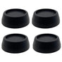 Washing Machine Anti-Vibration Pads, 1-pack, Black,NOISE & MOVEMENT REDUCTION EASY INSTALLATION 4 Count