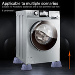 4 Pcs Washing Machine Foot Pads for Anti-Vibration Anti-Walk, Noise Reducing Anti Slip Anti Vibration Rubber Washing Machine