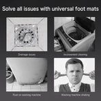 4 Pcs Washing Machine Foot Pads for Anti-Vibration Anti-Walk, Noise Reducing Anti Slip Anti Vibration Rubber Washing Machine