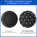 Anti Vibration Pads for Washing Machine - Reduce Noise and keep washing machine/Dryer from moving - 4 Pack Rubber Anti-vibration