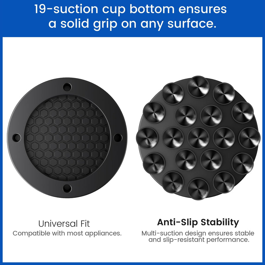 Anti Vibration Pads for Washing Machine - Reduce Noise and keep washing machine/Dryer from moving - 4 Pack Rubber Anti-vibration