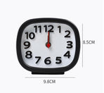 Alarm Clocks for Bedrooms, Digital Alarm Clock for Kids Silent Alarm Clock Wall Clock Decor Wind up Clock Compact Alarm Clock