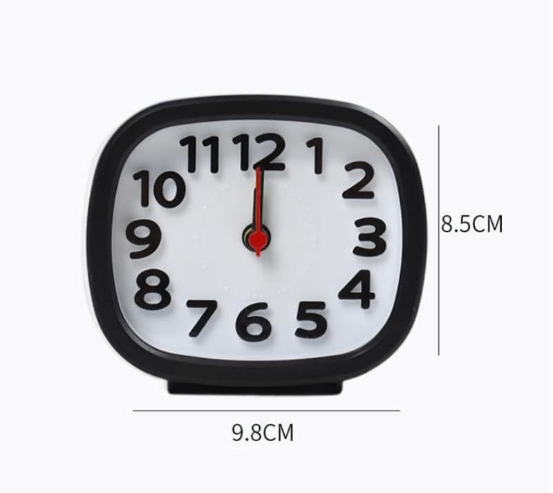 Alarm Clocks for Bedrooms, Digital Alarm Clock for Kids Silent Alarm Clock Wall Clock Decor Wind up Clock Compact Alarm Clock